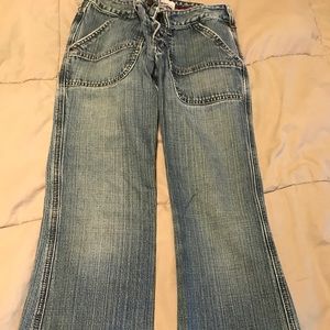 Abercrombie girls’ flare jeans size 14
